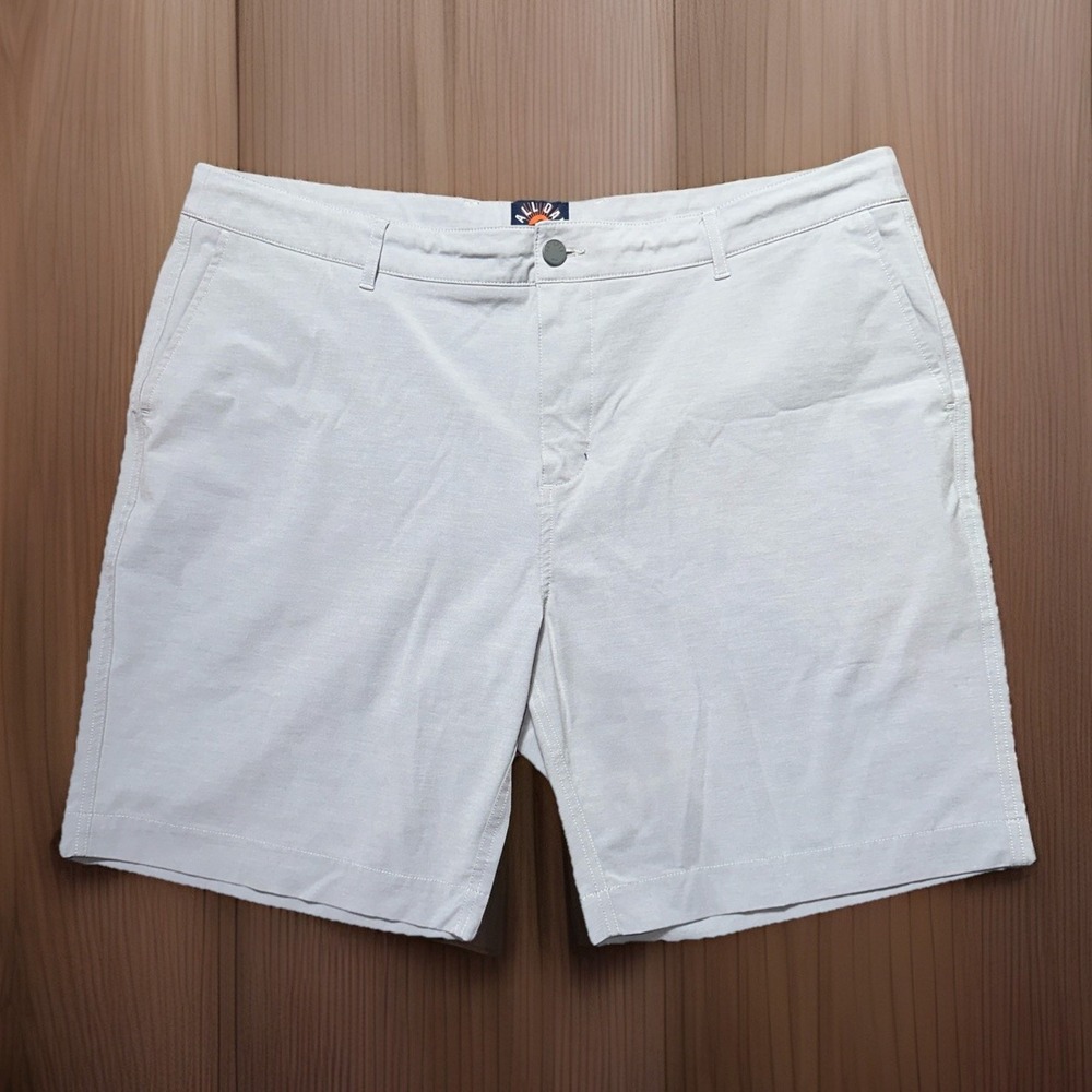 Faherty All Day Shorts 9" Gray Size 42W